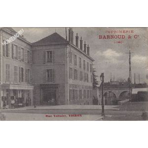 Imprimerie Barnoud & Cie rue Voltaire Voiron