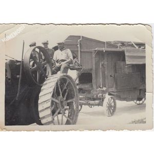 la Buisse : la batteuse