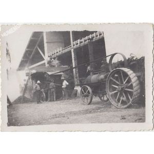 la Buisse : la batteuse