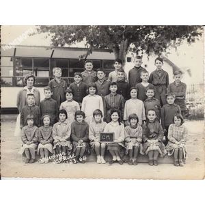 la Buisse : école en 1963-64