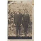 carte-photo de gar&ccedil;ons de la Buisse