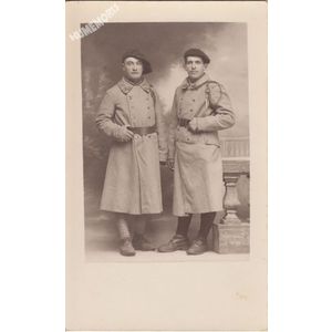 carte-photo d'un militaire chirennois vers 1910