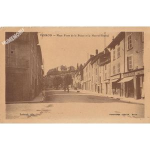 Voiron place Porte de la Buisse et le nouvel h&ocirc;pital