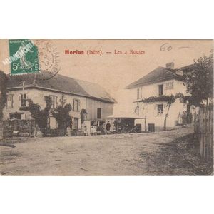 Merlas (Isère) les 4 routes