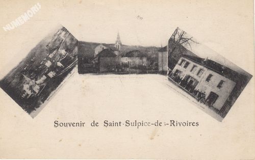 Saint Sulpice des Rivoires cp