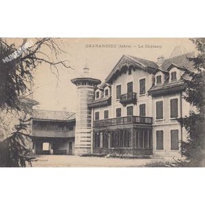Charancieu (Isère) le château
