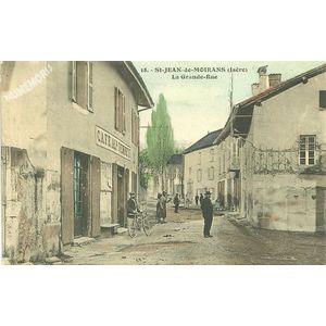 018 St-Jean-de-Moirans (Isère) la Grande-Rue