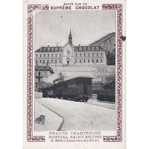 Grande Chartreuse hopital Saint-Bruno &agrave; Saint Laurent du Pont