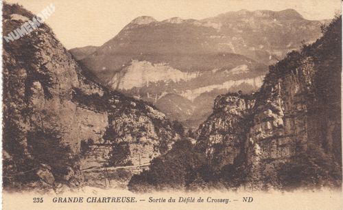 St Etienne de Crossey les gorges