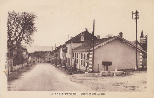 la Batie-Divisin quartier des &eacute;coles