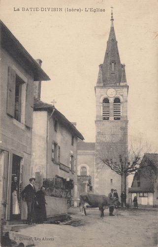 la B&acirc;tie-Divisin (Is&egrave;re) l'&eacute;glise