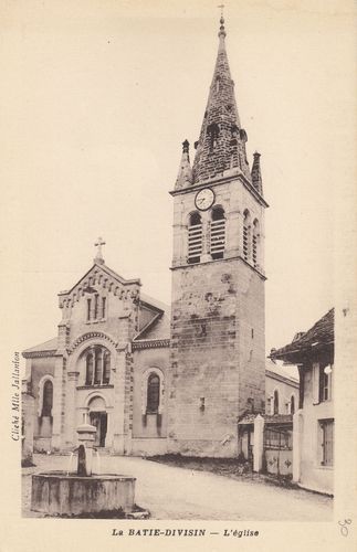 la B&acirc;tie-Divisin l'&eacute;glise