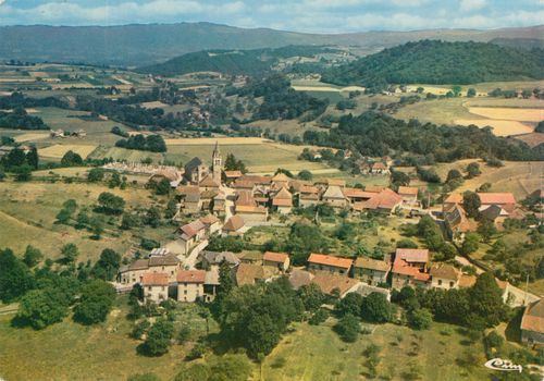 la B&acirc;tie-Divisin (Is&egrave;re) Vue a&eacute;rienne