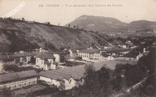 GD 64 Voiron Vue g&eacute;n&eacute;rale des Usines de Paviot