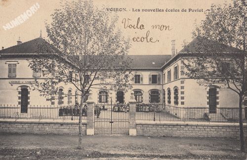 GD 90 Voiron les nouvelles &eacute;coles de Paviot
