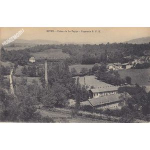 Rives Usine de la Poype Papeterie B. F. K. 