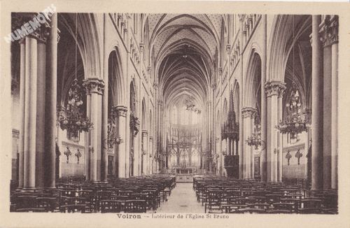 Voiron int&eacute;rieur de l'&eacute;glise St Bruno