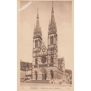 035 Voiron l'&eacute;glise Saint-Bruno LL