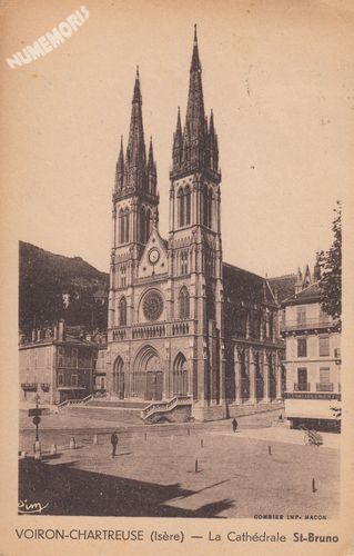 Voiron-Chartreuse (Is&egrave;re) la cath&eacute;drale St-Bruno