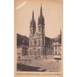 Voiron-Chartreuse (Is&egrave;re) la cath&eacute;drale St-Bruno