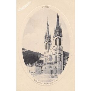 Voiron l'&eacute;glise Saint-Bruno LL