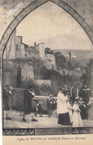 Eglise St Bruno de Voiron Peintures Murales