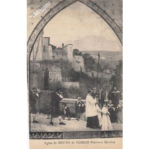 Eglise St Bruno de Voiron Peintures Murales