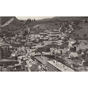 en avion au-dessus de.... 6 Tullins (Isère) Boulevard Michel Perret et vue générale