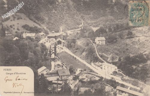 Fures Gorges d'Hurti&egrave;res