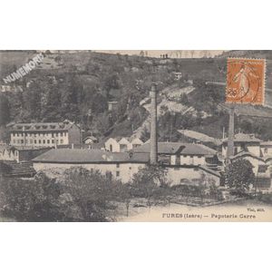 Fures (Isère) papeterie Carre