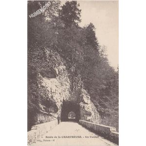 GD097 route de Chartreuse un tunnel