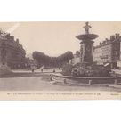 010 Voiron la place de la R&eacute;publique et le Cours C&eacute;nozans LL