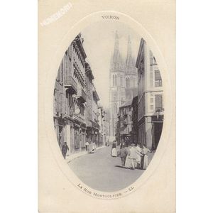 Voiron la rue Montgolfier LL