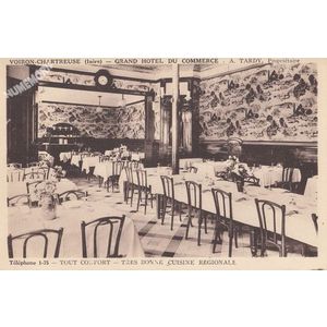 Voiron-Chartreuse (Is&egrave;re) grand h&ocirc;tel du commerce A. tardy propri&eacute;taire