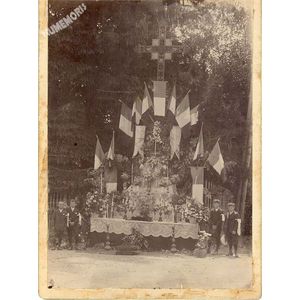 Charavines : autel reposoir