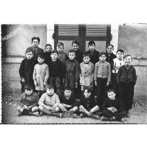 charavines : &eacute;cole garcons 1947