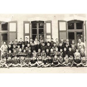 charavines : &eacute;cole des garcons 1955