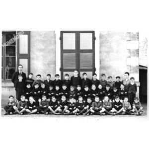 charavines : école garcons 1945