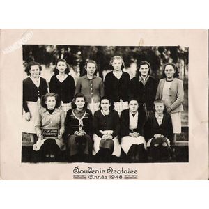 charavines &eacute;cole Saint Joseph 1948