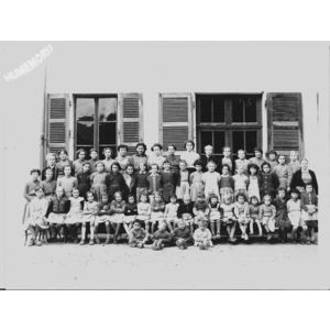charavines : &eacute;cole Saint Joseph 1955