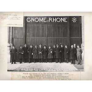 charavines : visite de l'usine Gnome et Rhone