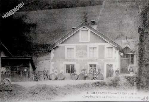 Charavines les usines