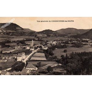 Vue du Bourg &agrave; partir du Calvaire