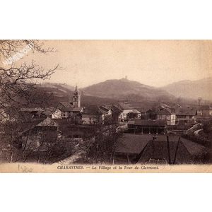 Vue du village et Tour Clermont