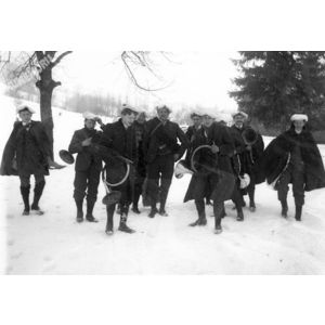 sortie dans la neige