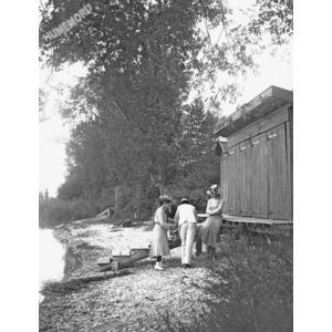 baigneuses et cabine