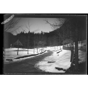 monast&egrave;re sous la neige