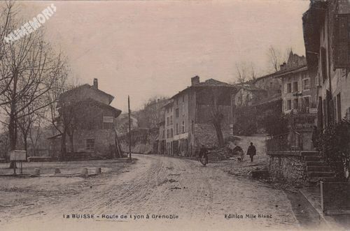 la Buisse route de Lyon &agrave; Grenoble