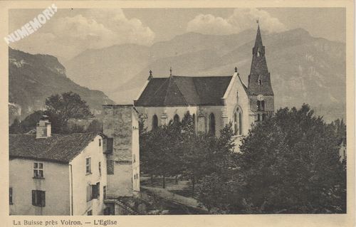 la Buisse pr&egrave;s Voiron l'&eacute;glise