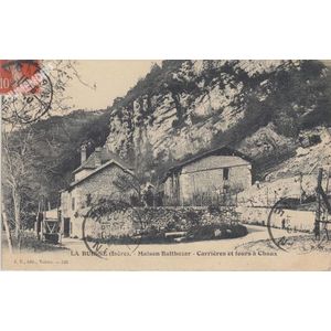 JG 256 la buisse (Is&egrave;re) maison Balthazar carriere er fours &agrave; chaux